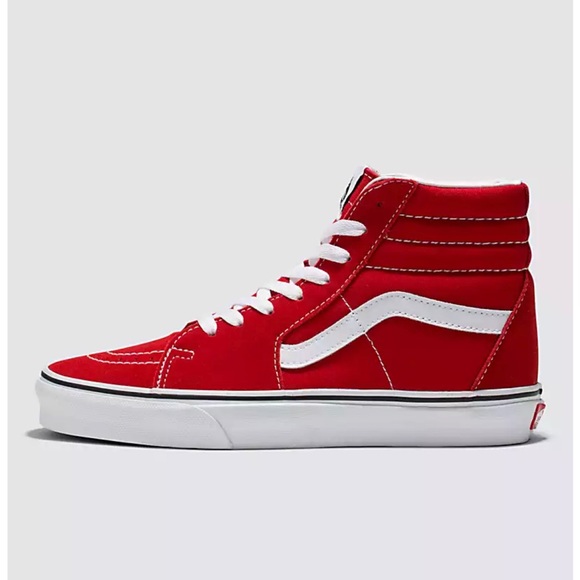 Vans Sk8-Hi Sneaker in Red - Picture 1 of 7